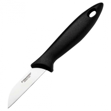 Menaj - Cutit pentru curatat Fiskars Essential, 7 cm, otel inoxidabil