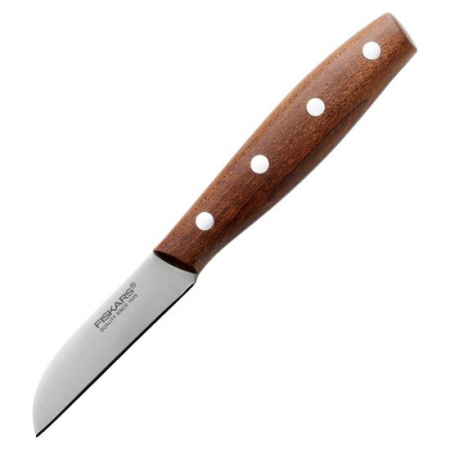 Menaj - Cutit pentru curatat Fiskars Norr, 7 cm, otel inoxidabil