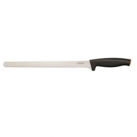 Unelte & Bricolaj - Cutit pentru sunca si somon Fiskars Functional Form, 26 cm, otel inoxidabil