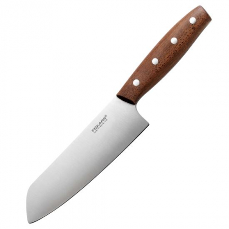 Unelte & Bricolaj - Cutit Santoku Fiskars Norr, 16 cm, otel inoxidabil