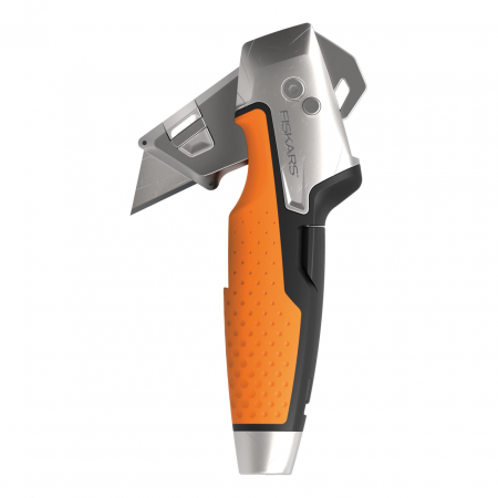 Cutit utilitar cu lama trapezoidala pentru zugravi Fiskars CarbonMax, 1027225, 191 mm, 244 g [7]
