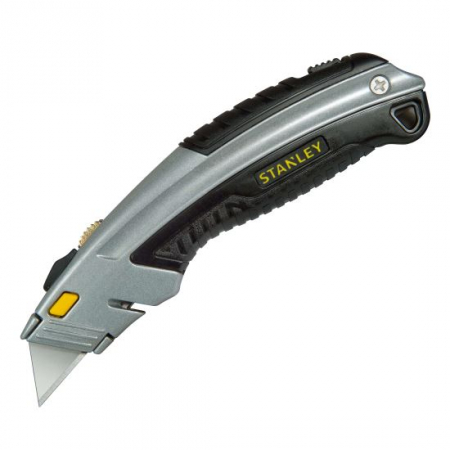 Unelte & Bricolaj - Cutter Stanley cu lama retractabila,180 mm, 3 lame incluse