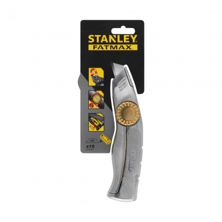 Cutter Stanley FatMax cu lama fixa, 205 mm, 10 lame incluse [2]