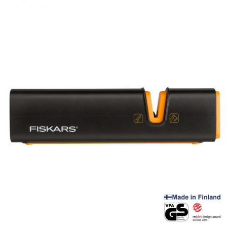 Topoare & unelte pentru padure - Dispozitiv pentru ascutit topoare si cutite Fiskars Xsharp, 235 mm, 90 g