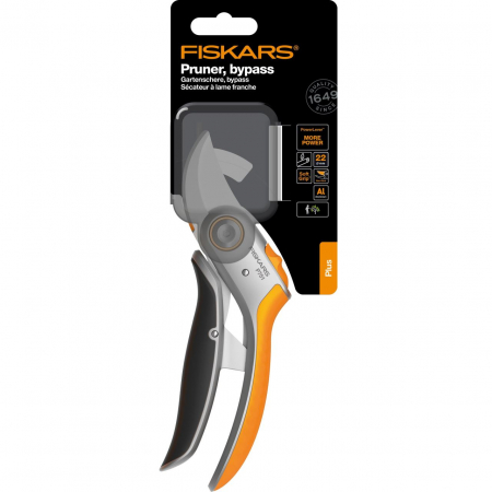 Foarfeca metalica de gradina pas cu pas Fiskars Plus (P751) [1]