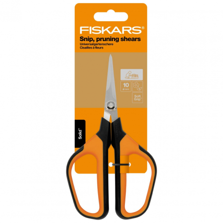 Foarfeca pentru flori Fiskars Solid MicroTip SP15, 182 mm, 80 g [6]