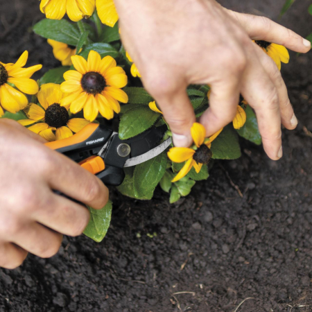 Foarfeca pentru flori Fiskars Solid SP14, 185 mm, 130 g [6]