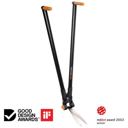 Unelte & Bricolaj - Foarfeca pentru gazon si gard viu Fiskars PowerLever GS53, 900 mm, 1310 g