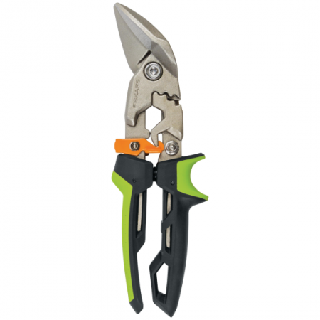 Unelte de mana - Foarfeca pentru tabla Fiskars PowerGear, cotita pe dreapta