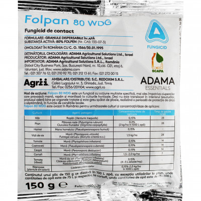 Protectia plantelor - Folpan 80WDG