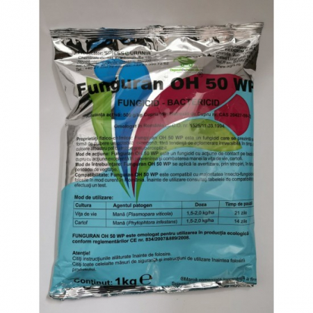 Fungicide - Funguran OH 50 WP