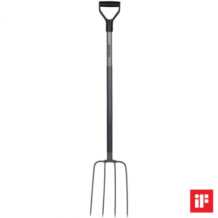 Unelte & Bricolaj - Furca pentru compost Fiskars Ergonomic, 1370 mm, 1870 g