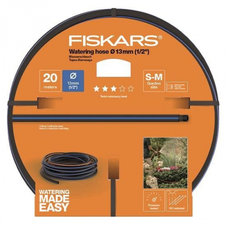 Irigare - Furtun de gradina Fiskars Q3, 13 mm (1/2"), 20 m