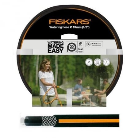 Irigare - Furtun de gradina Fiskars Q3, 13 mm (1/2"), 20 m lungime furtun INDISPONIBIL