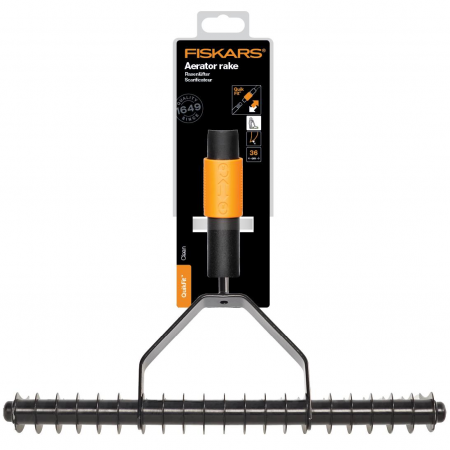 Grebla pentru aerat gazonul Fiskars QuikFit, 360 mm, 990 g [2]