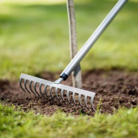 Grebla pentru sol Fiskars Ergonomic, 1540 mm, 700 g [2]