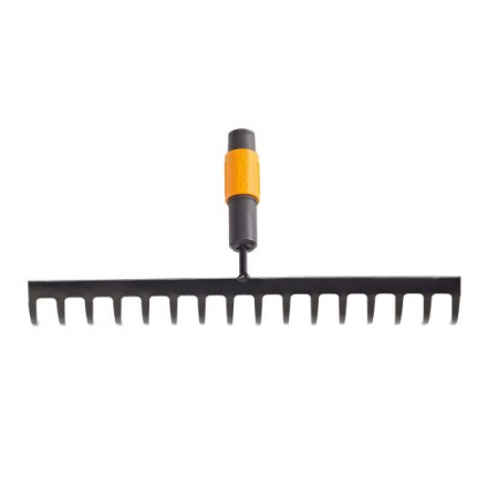 Greble - Grebla pentru sol Fiskars QuikFit (16 Dinti), 265 mm, 450 g