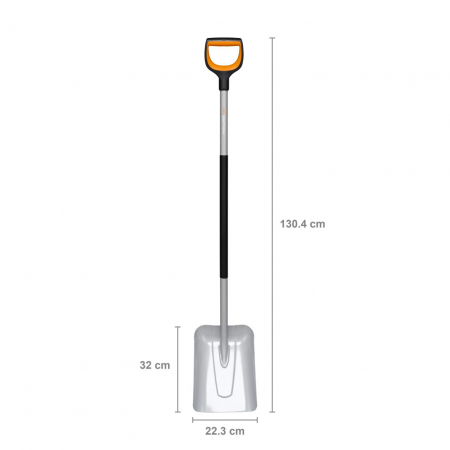 Lopata Fiskars Xact, 1066731, 130 cm, 2.2 kg [13]