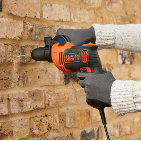 Masina de gaurit cu percutie Black&Decker, BEH550, 550W 1.5-13mm [2]