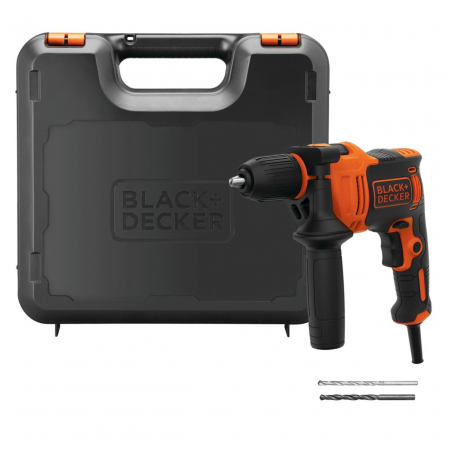 Masina de gaurit cu percutie Black&Decker, BEH550, 550W 1.5-13mm [7]
