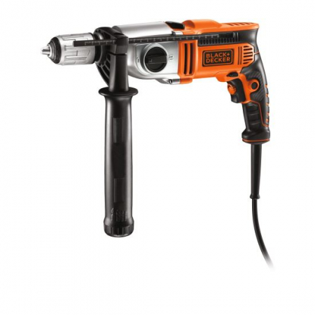 Scule electrice - Masina de gaurit cu percutie Black&Decker, KR911K, 910 W 2 trepte