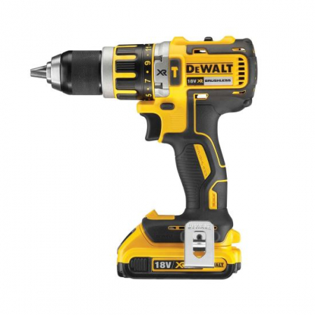 Masini de gaurit si insurubat - Masina de gaurit & insurubat cu percutie DeWalt, DCD795D2, acumulatorXR  Li-ION 18 V 2.0 Ah