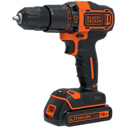 Scule electrice - Masina de gaurit si insurubat Black&Decker, BDCHD18, acumulator LI-ION 1.5Ah 18V