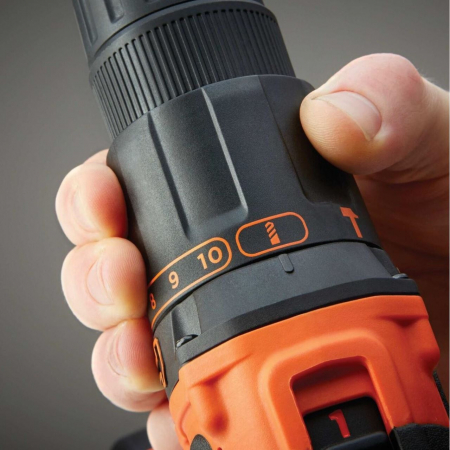 Masina de gaurit si insurubat Black&Decker, BDCHD18, acumulator LI-ION 1.5Ah 18V [3]