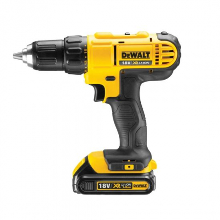 Masini de gaurit si insurubat - Masina de insurubat/gaurit DeWalt, DCD771C2, acumulator LI-ION, 1.3 Ah, 18 V