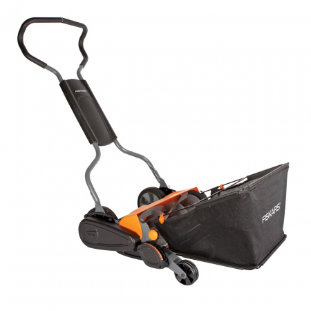 Masina manuala de tuns gazonul Fiskars StaySharp Max, 610 mm, 20 kg [2]