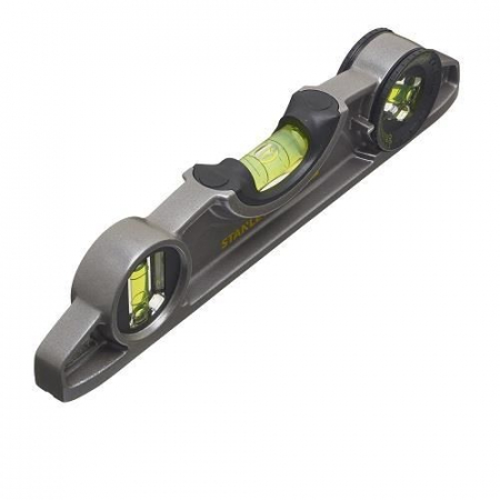 Unelte & Bricolaj - Nivela Stanley FatMax Torpedo Magnetica, 25 cm, 3 fiole
