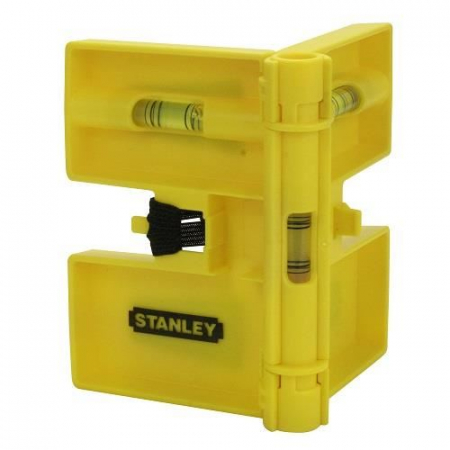 Unelte & Bricolaj - Nivela Stanley pentru stalpi, 3 fiole