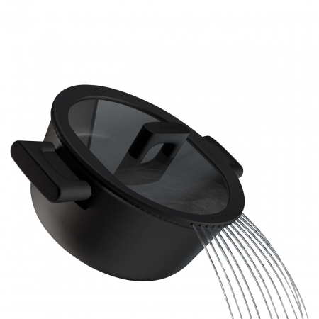 Oala cu capac Fiskars Hard Face, Ø 22 cm,  3.5 L [7]