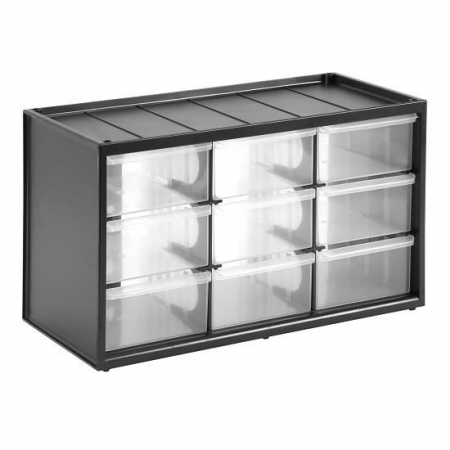 Cutii, genti si organizatoare - Organizator Stanley, 9 sertare, 365X210X155 mm
