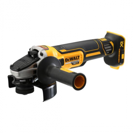 Scule electrice - Polizor unghiular DeWalt, DCG405N, 125 mm,  XR Li-Ion 18 V 5.0 Ah si XR Flexvolt (acumulatorul nu este inclus), motor fara perii