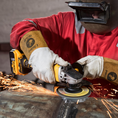Polizor unghiular DeWalt, DCG405P2, 125 mm, 2 acumulatori XR Li-Ion 18 V 5.0 Ah [8]