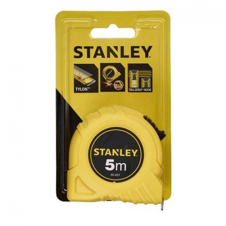 Unelte & Bricolaj - Ruleta Stanley Clasica, 5 m x 19 mm