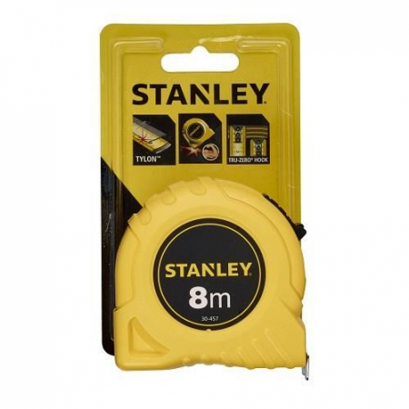 Unelte & Bricolaj - Ruleta Stanley Clasica, 8 m x 25 mm