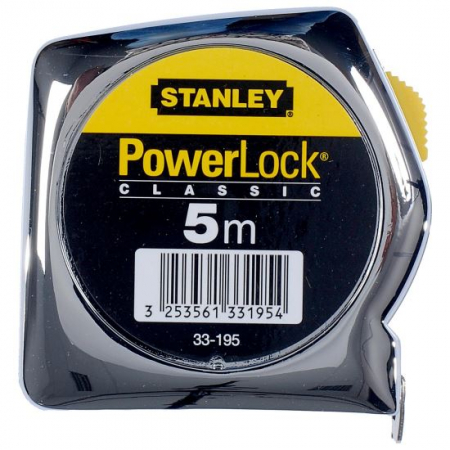 Unelte & Bricolaj - Ruleta Stanley PowerLock Classic, 1-33-195, 5 m x 25 mm
