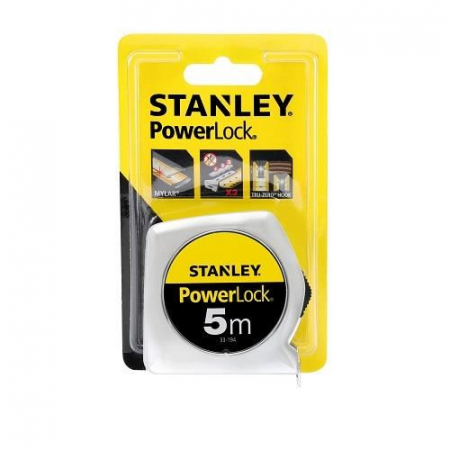 Unelte & Bricolaj - Ruleta Stanley PowerLock Classic, 5 m x 19 mm