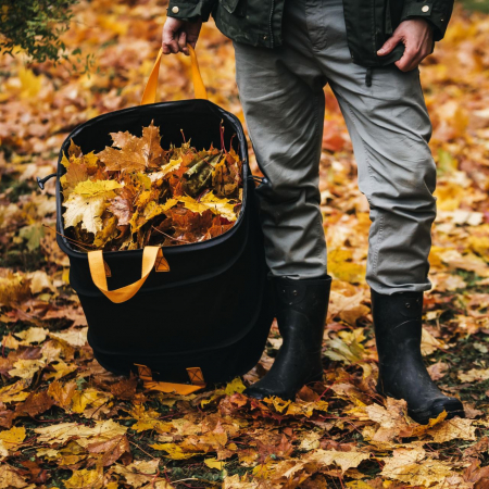 Sac mediu de gradina Fiskars PopUp Ergo, 175 L [4]