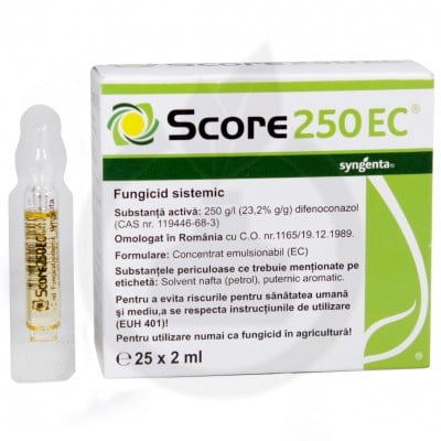 Protectia plantelor - Fungicid Score 250 EC