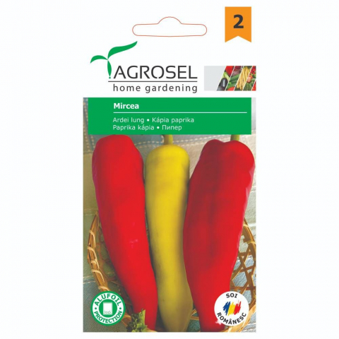 Seminte de ardei kapia - Seminte de ardei lung Mircea, Agrosel