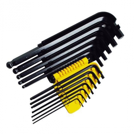 Set 12 chei imbus Stanley, tip "L", inch 1/16"-3/8" [1]