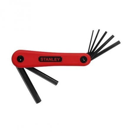 Unelte & Bricolaj - Set 7 chei imbus Stanley, tip briceag, metric 2.5-10 mm