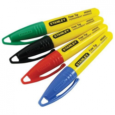 Unelte & Bricolaj - Set 72 minimarkere Stanley, culori diverse, varf subtire