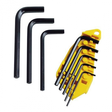 Set 8 chei imbus Stanley, tip "L", inch 1/16"-1/4" [1]