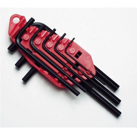 Set 8 chei imbus Stanley, tip "L", metric 1.5-6 mm [1]
