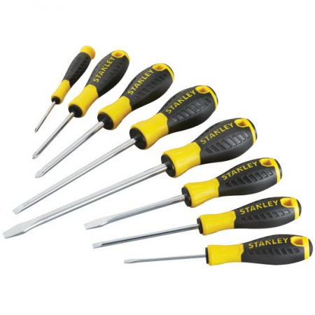 Surubelnite si seturi de surubelnite - Set 8 suruberlnite Stanley Essential, STHT0-60210
