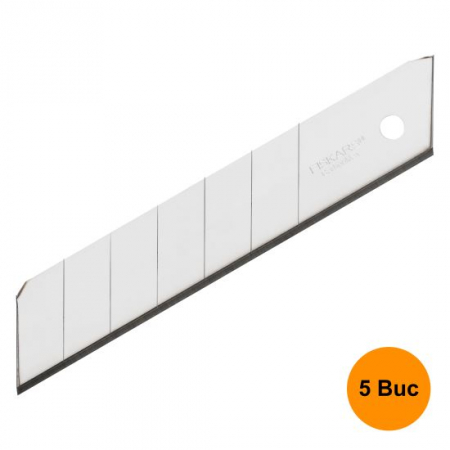 Lame - Set de 5 lame segmentate de 18 mm Fiskars CarbonMax, 1027232